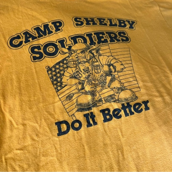 80s Single Stitch Vintage Camp Shelby Tee - Picture 2 of 4